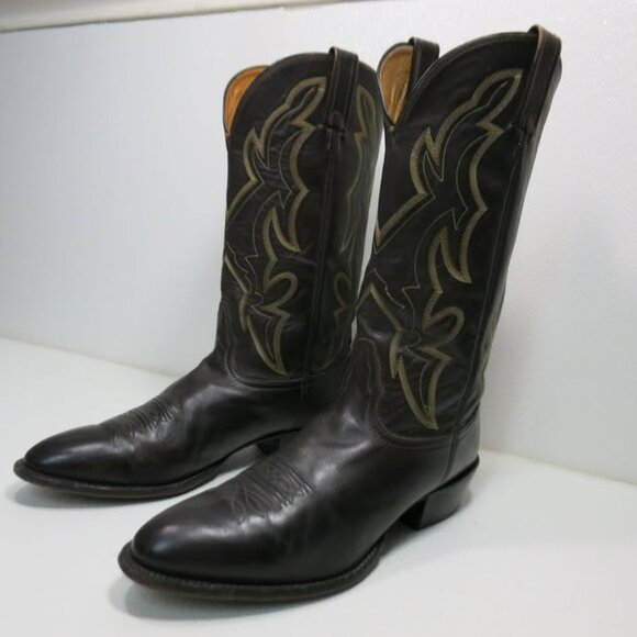 Nocona Boots Kicker Western Leather Cowboy Footwear Men\'s Shoes 11 D main image 5